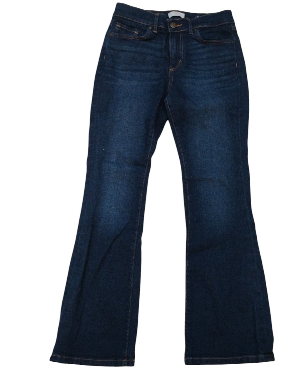 LOFT Dark Blue Flare Jeans Petite SZ 0
